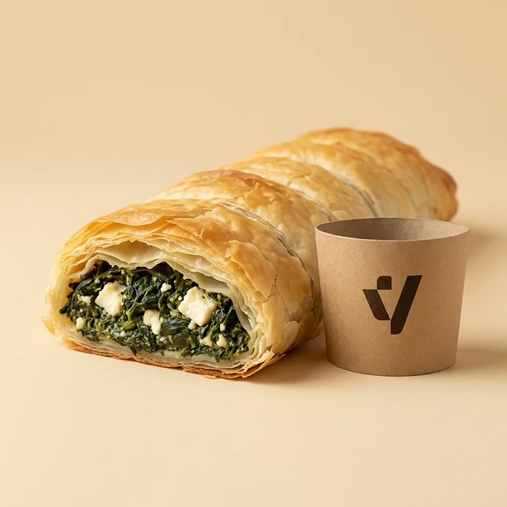 Spanakopita — Byrek me Spinaq